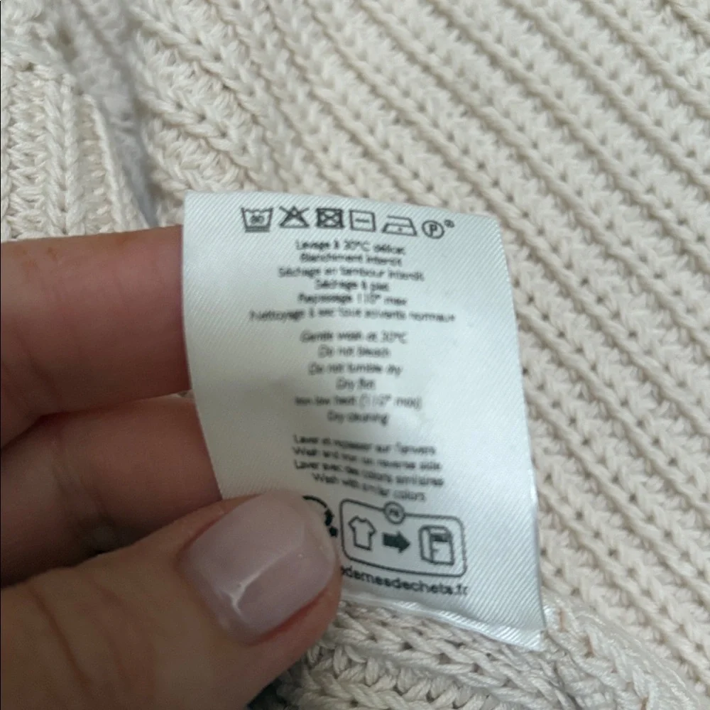 Sezane Saul Knit jumper Camisole Top - Picture 8 of 8